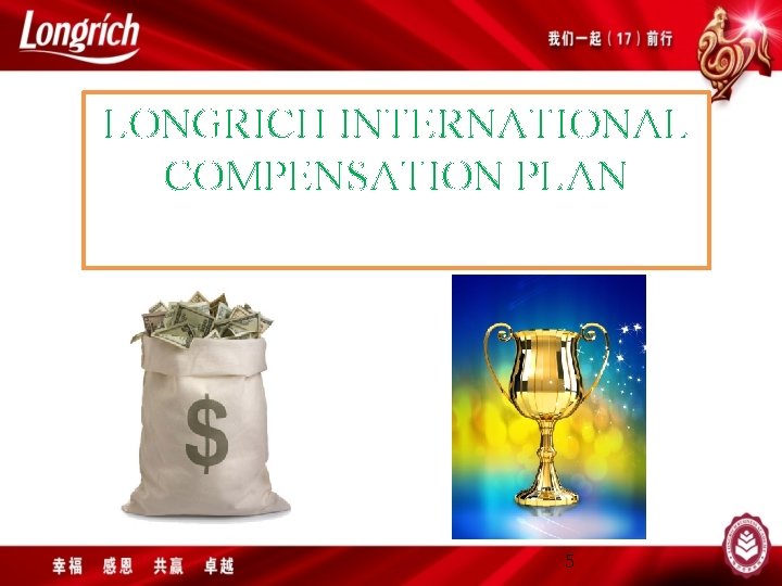 LONGRICH INTERNATIONAL COMPENSATION PLAN 5 