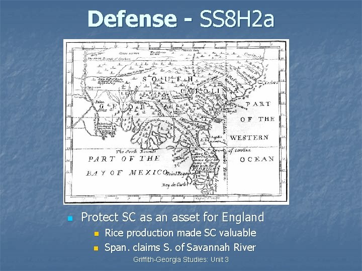 Defense - SS 8 H 2 a n Protect SC as an asset for