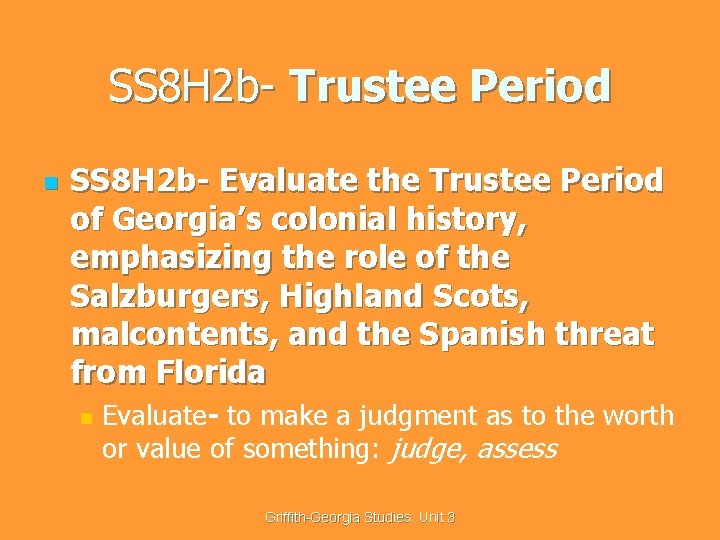 SS 8 H 2 b- Trustee Period n SS 8 H 2 b- Evaluate