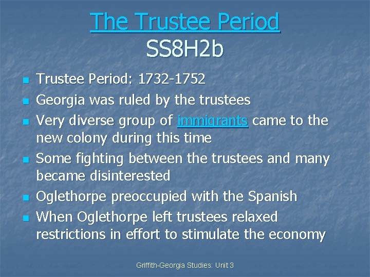 The Trustee Period SS 8 H 2 b n n n Trustee Period: 1732