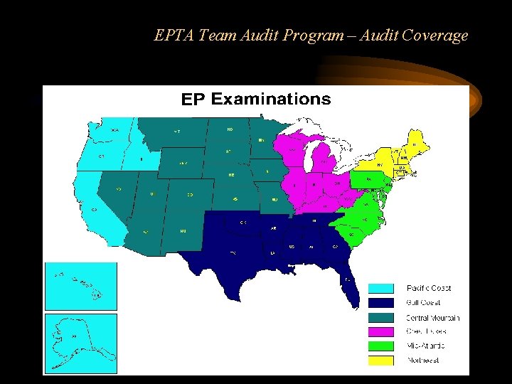 EPTA Team Audit Program – Audit Coverage 