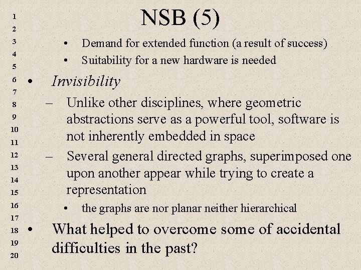 NSB (5) 1 2 • • 3 4 5 6 7 • 9 10 NSB (5) 1 2 • • 3 4 5 6 7 • 9 10