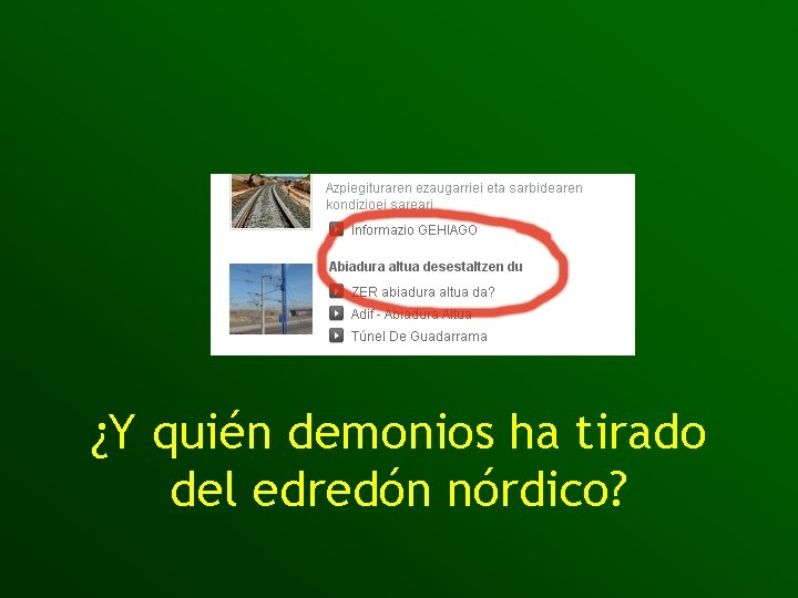 ¿Y quién demonios ha tirado del edredón nórdico? 