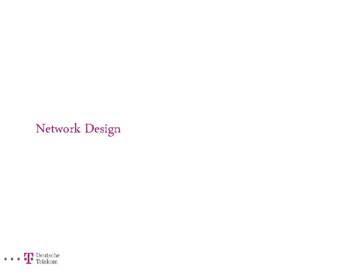 Network Design 