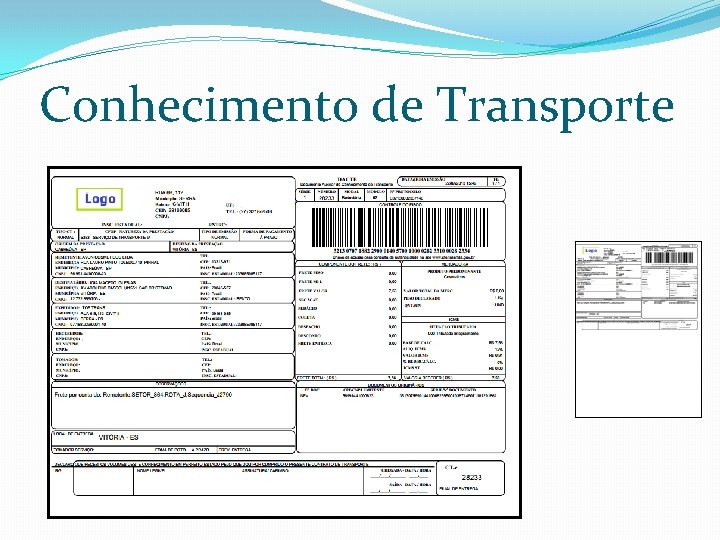 Conhecimento de Transporte 