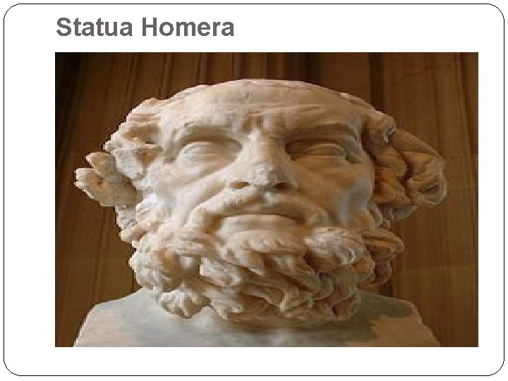 Statua Homera 