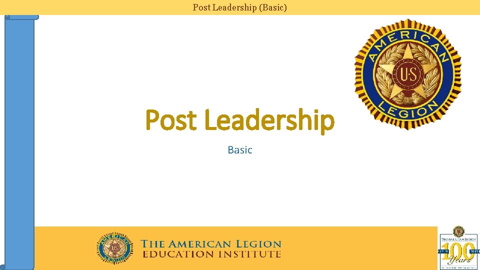 Post Leadership (Basic) Post Leadership Basic 