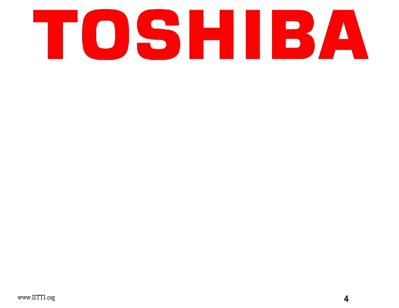 www. IITTI. org 4 