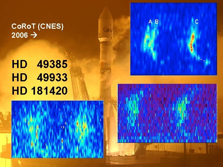 Co. Ro. T (CNES) 2006 HD 49385 HD 49933 HD 181420 