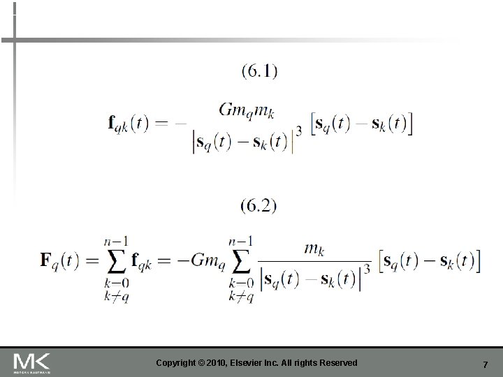 Copyright © 2010, Elsevier Inc. All rights Reserved 7 