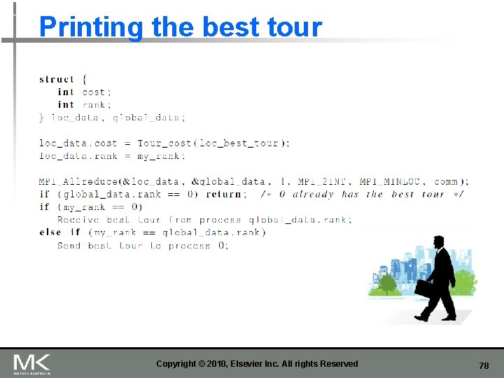 Printing the best tour Copyright © 2010, Elsevier Inc. All rights Reserved 78 