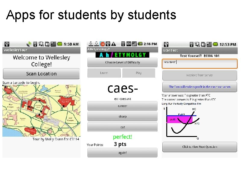 Apps for students by students 