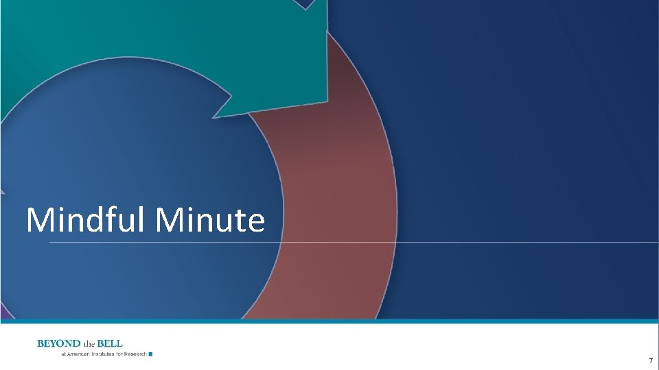 Mindful Minute 7 