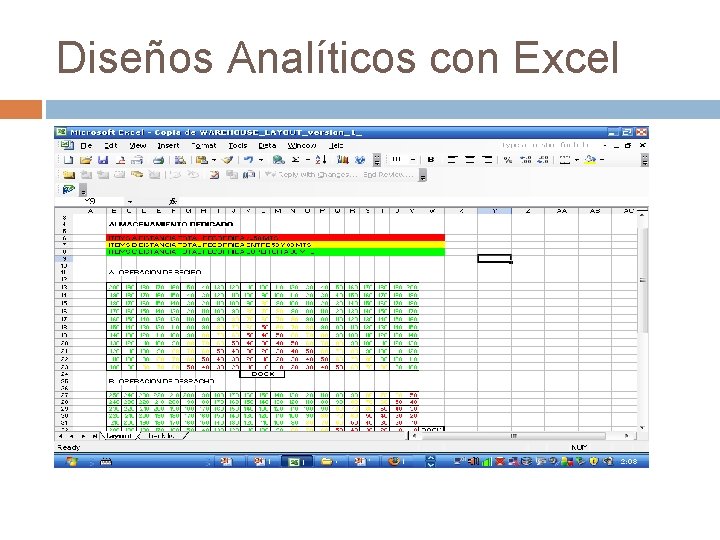 Diseños Analíticos con Excel 