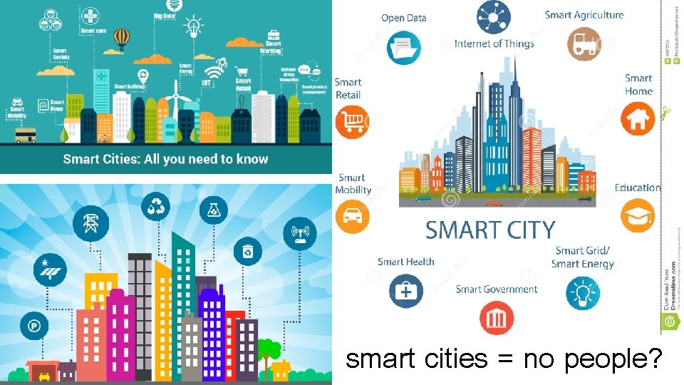 smart cities = no people? 