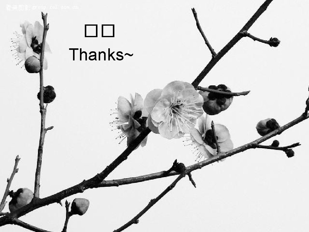 �� Thanks~ 