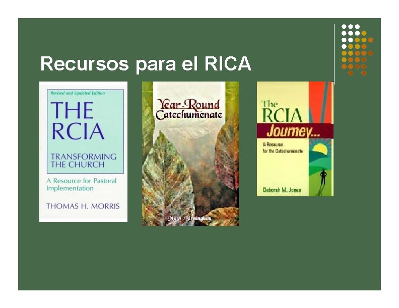 Recursos para el RICA 
