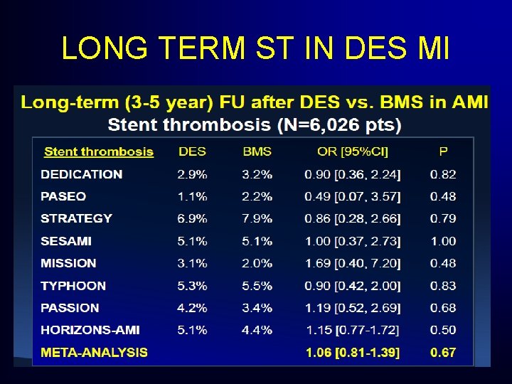 LONG TERM ST IN DES MI LONG TERM ST IN DES MI