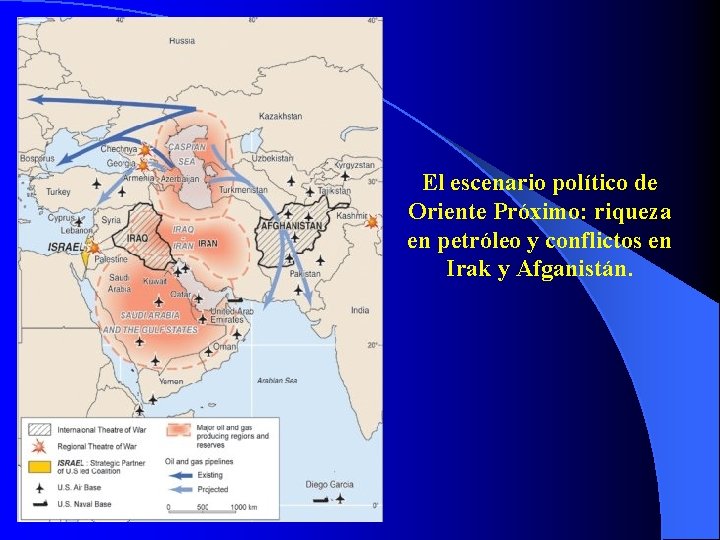 El escenario político de Oriente Próximo: riqueza en petróleo y conflictos en Irak y