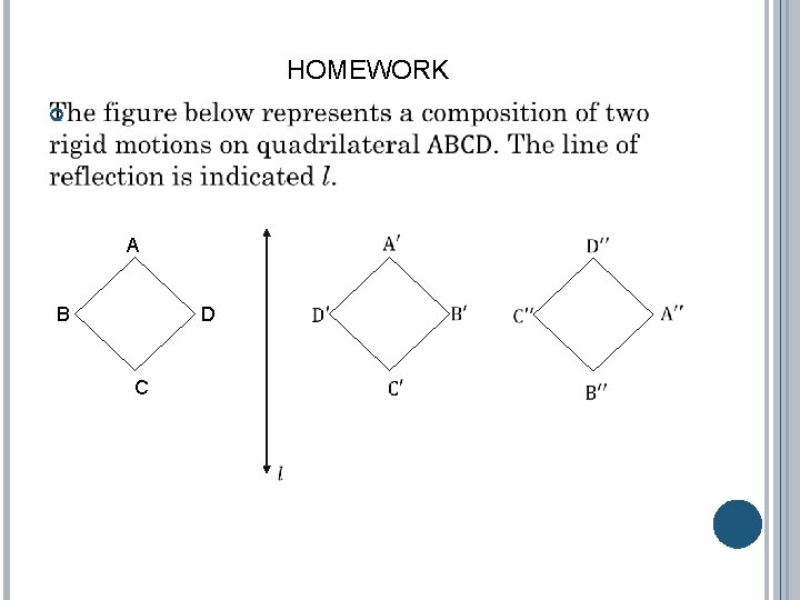 HOMEWORK A D B C 