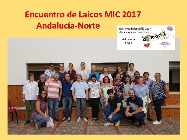 Encuentro de Laicos MIC 2017 Andalucía-Norte 