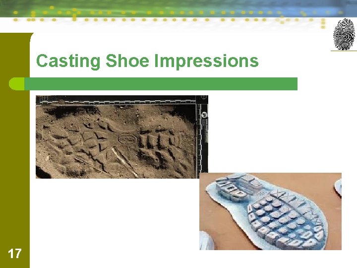 Casting Shoe Impressions 17 