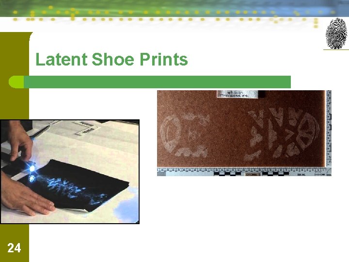 Latent Shoe Prints 24 