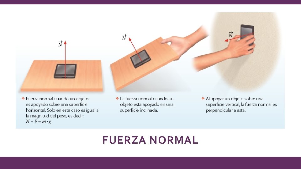FUERZA NORMAL FUERZA NORMAL