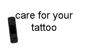 care for your tattoo 