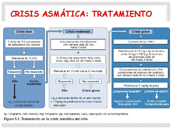 CRISIS ASMÁTICA: TRATAMIENTO 