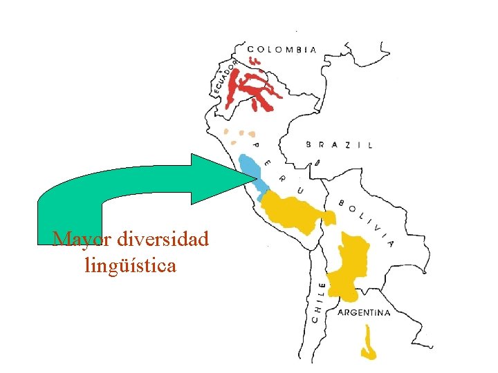 Mayor diversidad lingüística 