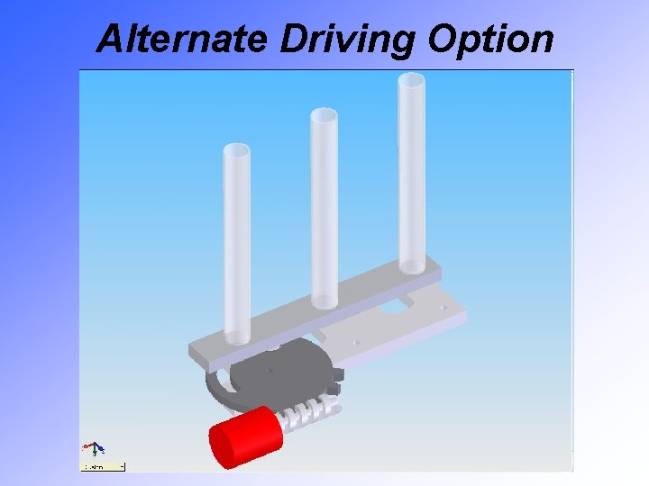 Alternate Driving Option 