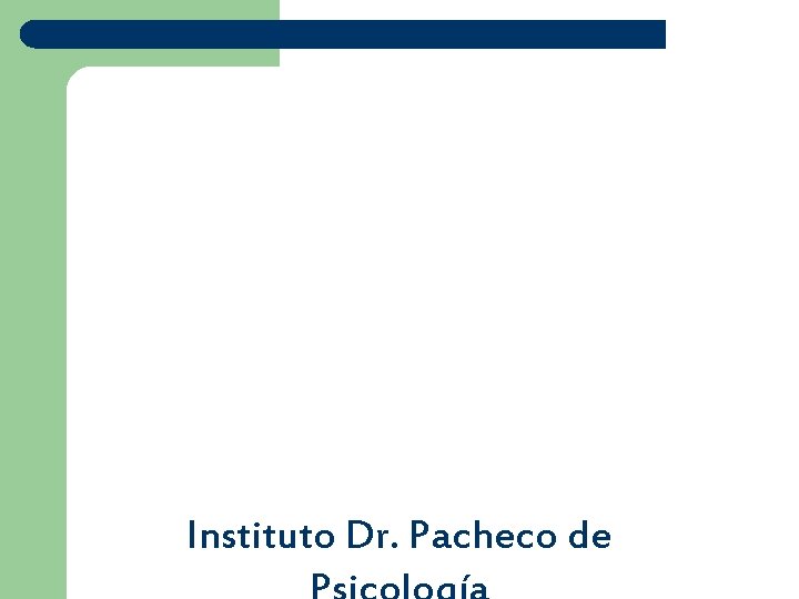Instituto Dr. Pacheco de 
