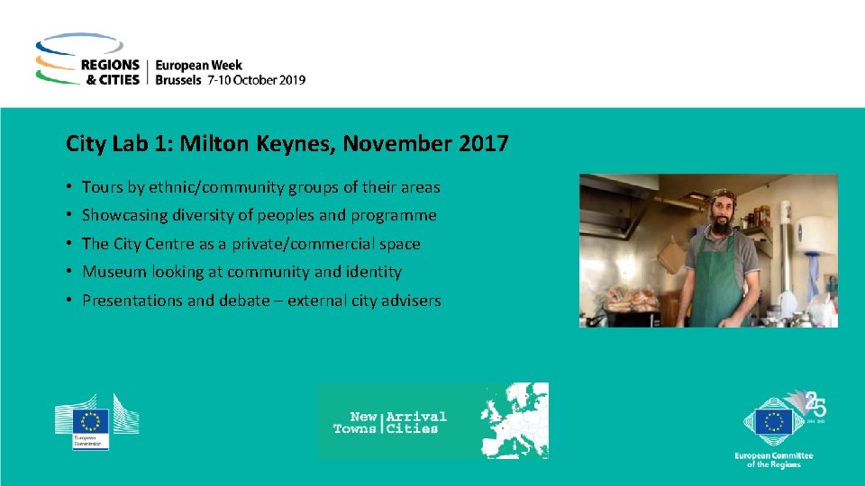 City Lab 1: Milton Keynes, November 2017 • Tours by ethnic/community groups of their