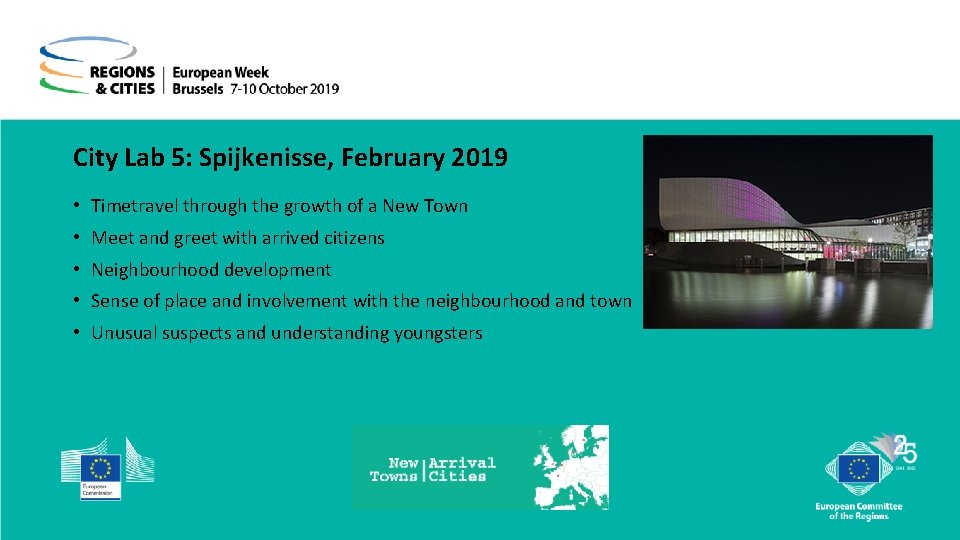 City Lab 5: Spijkenisse, February 2019 • Timetravel through the growth of a New