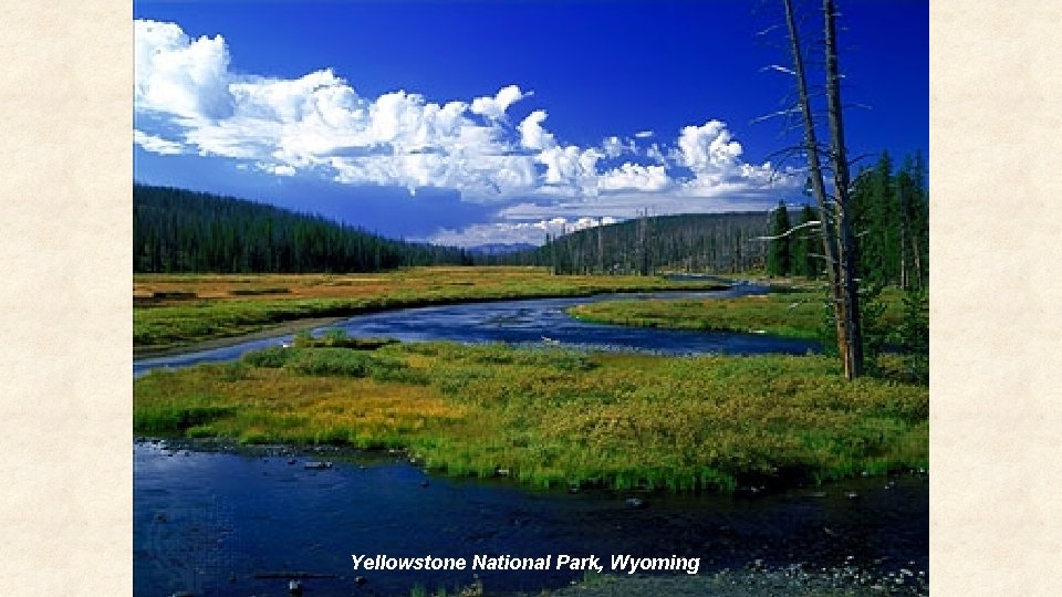 Yellowstone National Park, Wyoming 