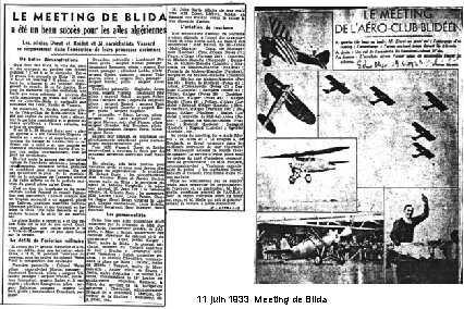 11 juin 1933  Meeting de Blida 