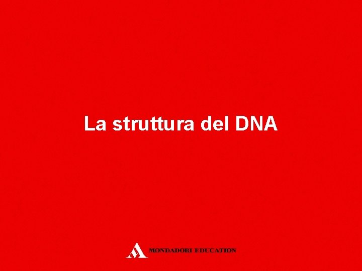 La struttura del DNA 