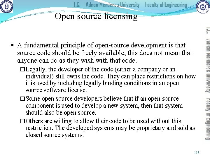 Open source licensing § A fundamental principle of open-source development is that source code