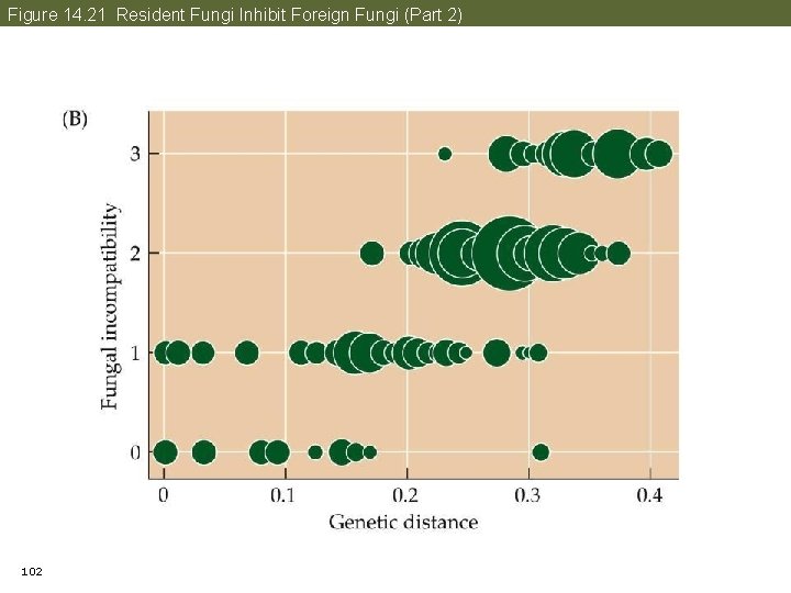 Figure 14. 21 Resident Fungi Inhibit Foreign Fungi (Part 2) 102 