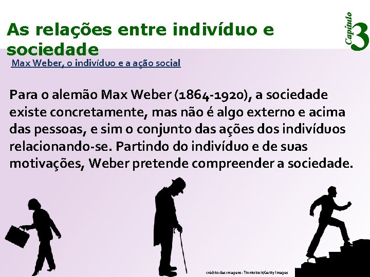 Max Weber, o indivíduo e a ação social Capítulo As relações entre indivíduo e