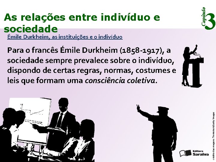Émile Durkheim, as instituições e o indivíduo Capítulo As relações entre indivíduo e sociedade