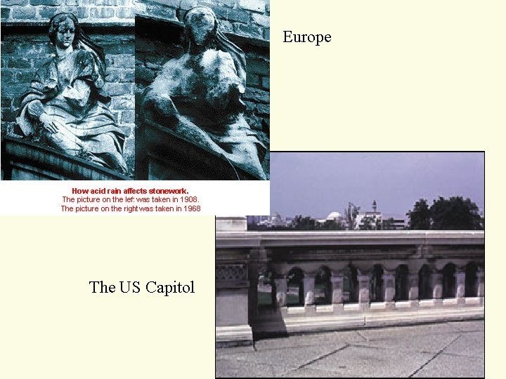 Europe The US Capitol Europe The US Capitol