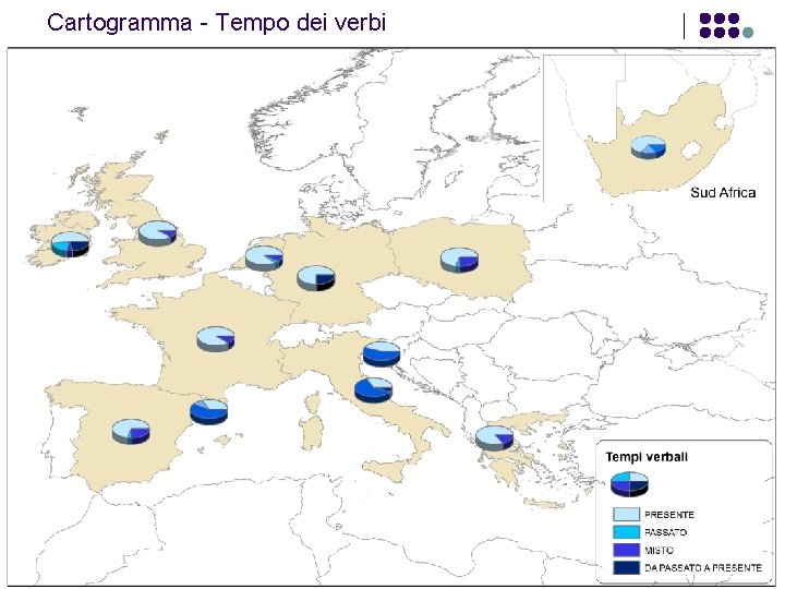 Cartogramma - Tempo dei verbi 