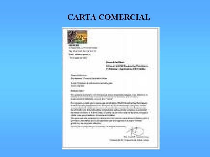 CARTA COMERCIAL 