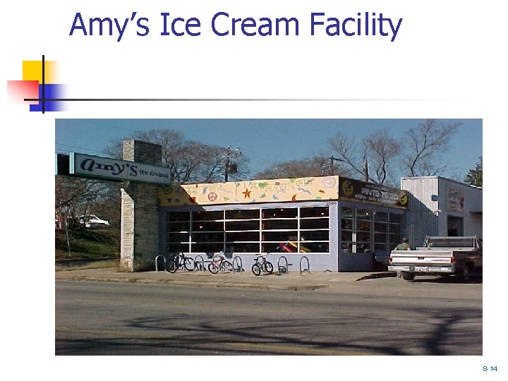 Amy’s Ice Cream Facility 8 -14 