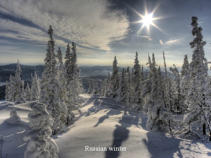 Russian winter 