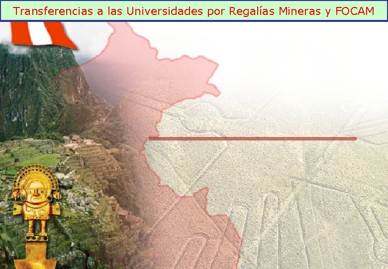 Transferencias a las Universidades por Regalías Mineras y FOCAM 