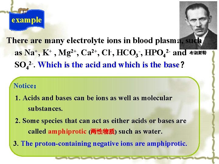 example There are many electrolyte ions in blood plasma, such as Na+, K+ , example There are many electrolyte ions in blood plasma, such as Na+, K+ ,