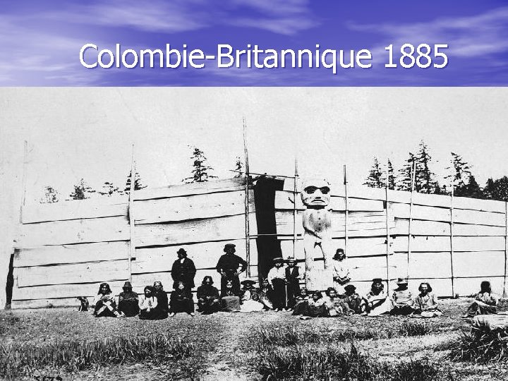  Colombie-Britannique 1885 